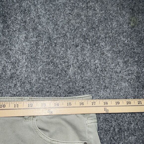 J.JILL DENIM Jeans Womens Size 14P Green Denim High Rise Straight - Picture 3 of 11